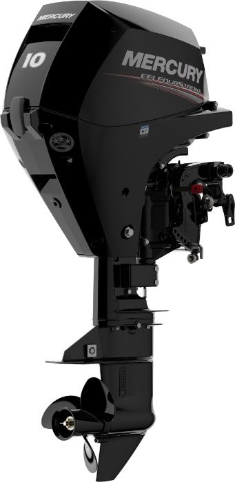 Nowy silnik zaburtowy MERCURY F10 E EFI, manetka, zbiornik 12L, wtrysk