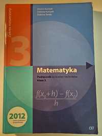 Matematyka 3 Oficyna Edukacyjna Pazdro podręcznik zbiór zadań Kurczab