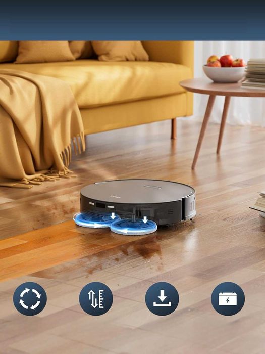 Robot sprzątający mopujący TAB Fairy 10 Stacja samoczyszcząca