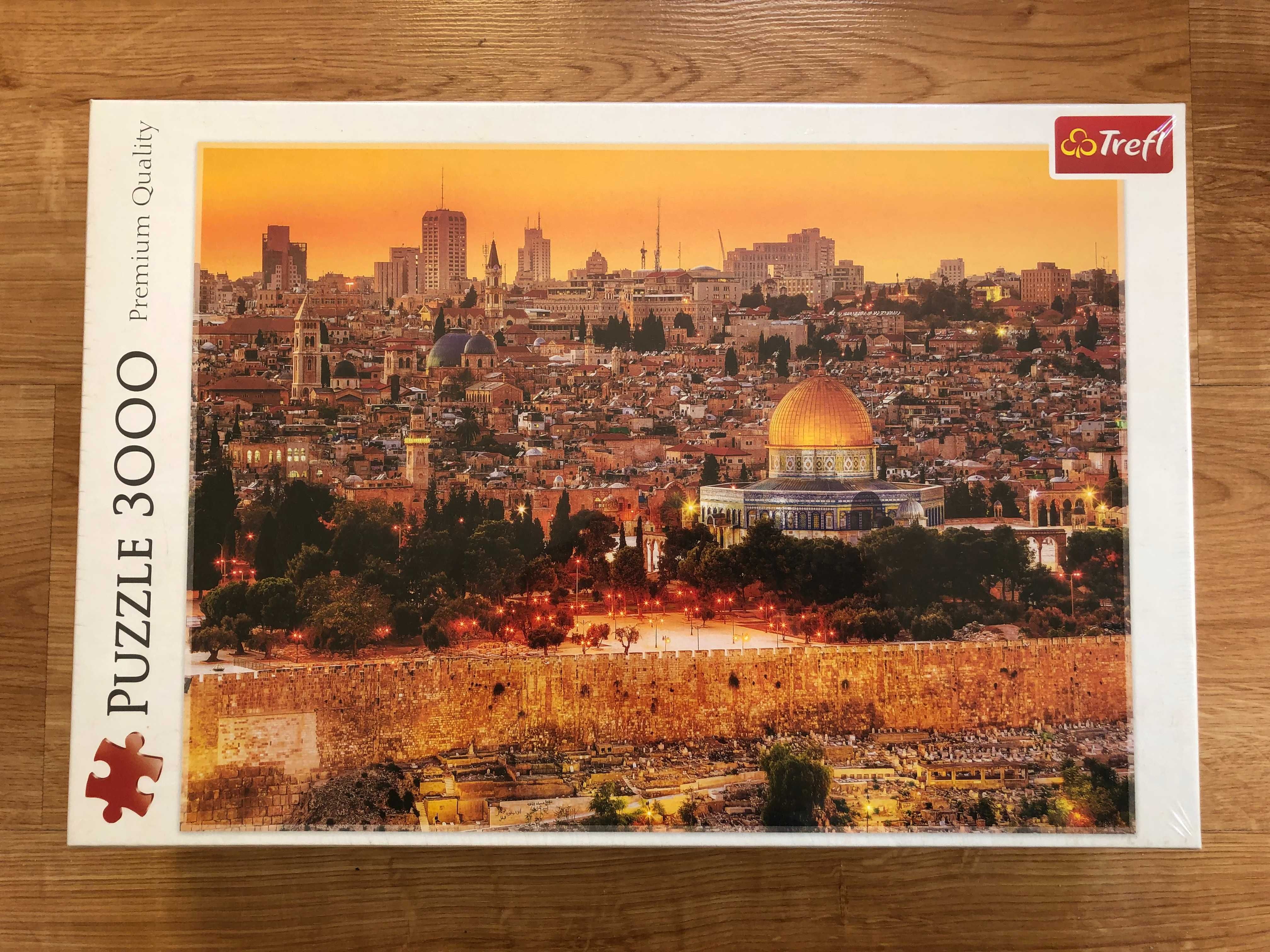Nowe puzzle Trefl "Dachy Jerozolimy" 3000 el.