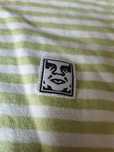 Bluza crewneck  obey  L size  zielono biala  streetwear  hip hop