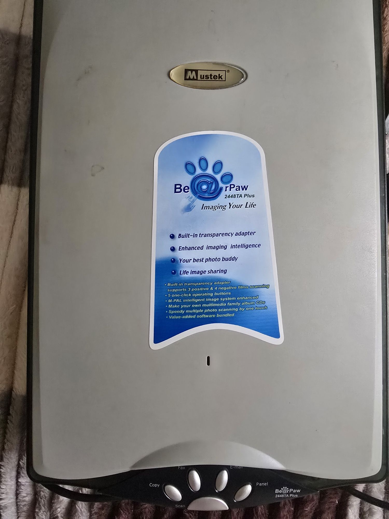Сканер Mustek 2448TA Plus