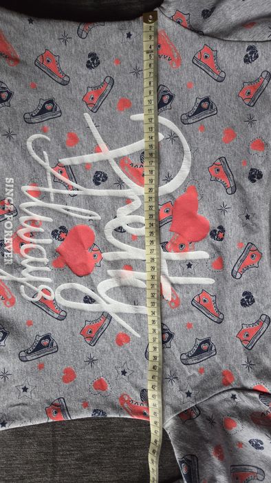 Długa bluza dziewczęca