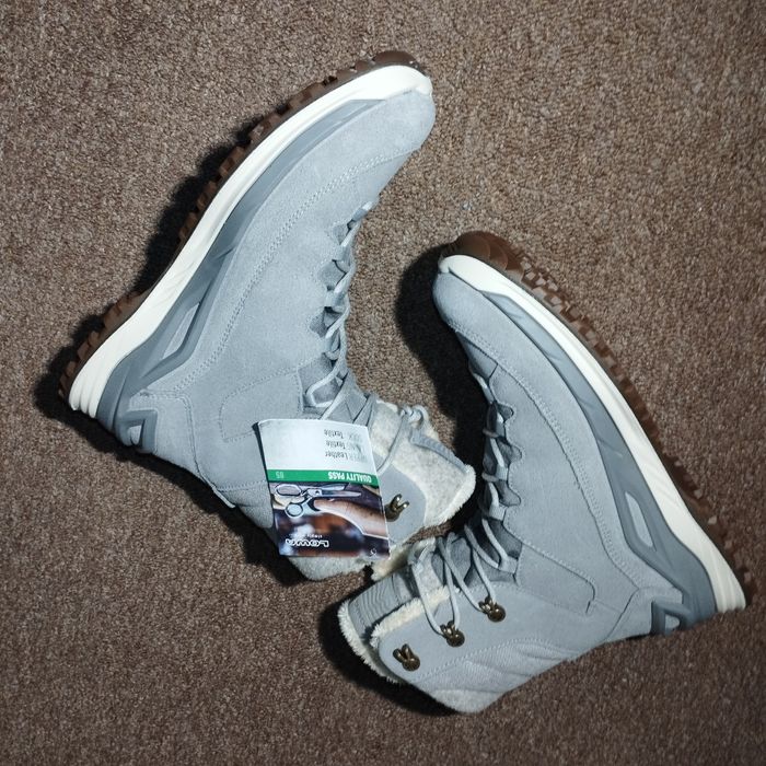 37,5,39,5,40,42. Жіночі зимові чобітки Lowa Calceta II GTX Gray