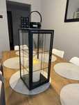 Latarnia / lampion Jysk  Villads + wieczna swieca LED Augustine