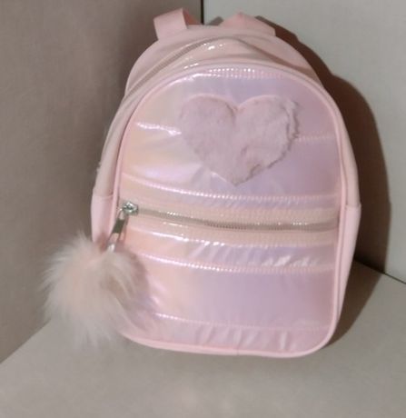 Детский розовый рюкзак