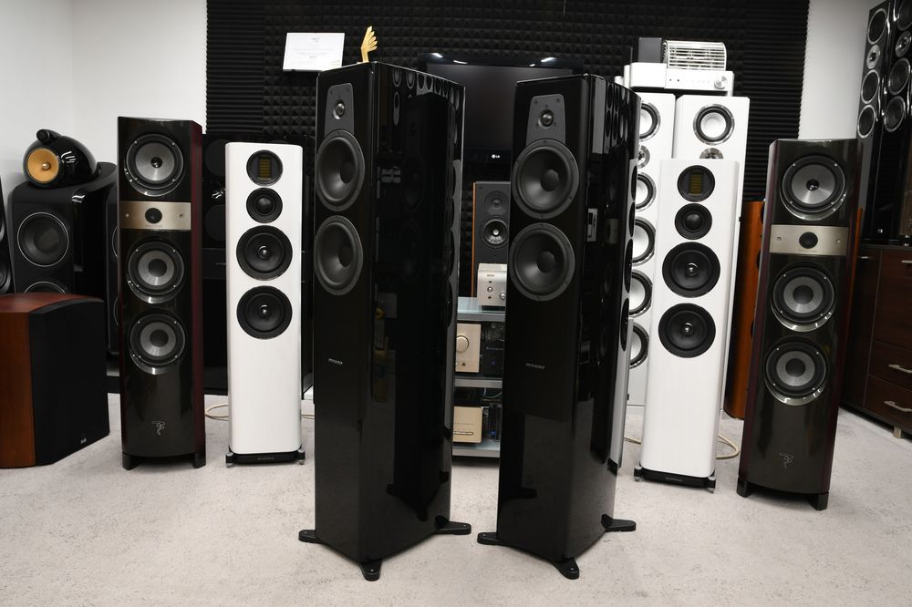 Kolumny Głośnikowe podłogowe stereo Dynaudio Contour 30 super stan!