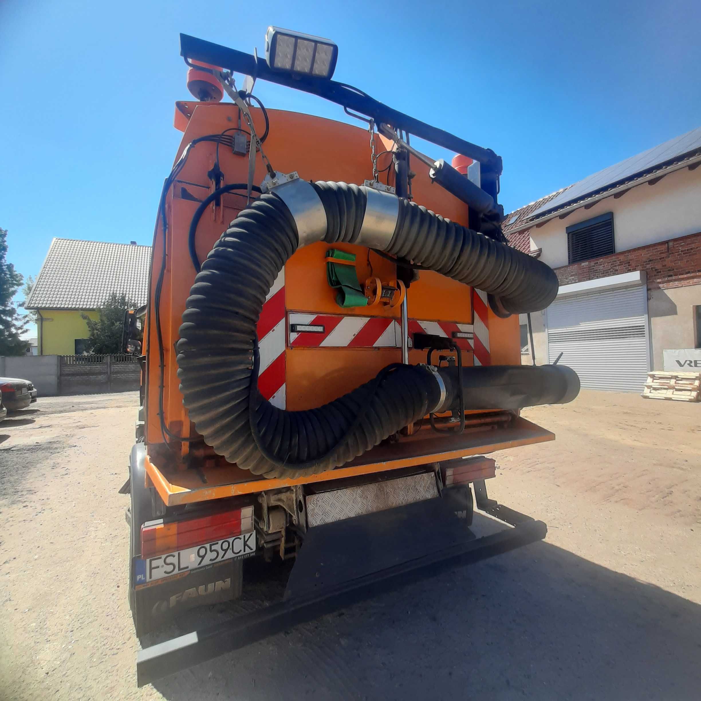 Mercedes- Benz Atego 1022 + zamiatarka FAUN