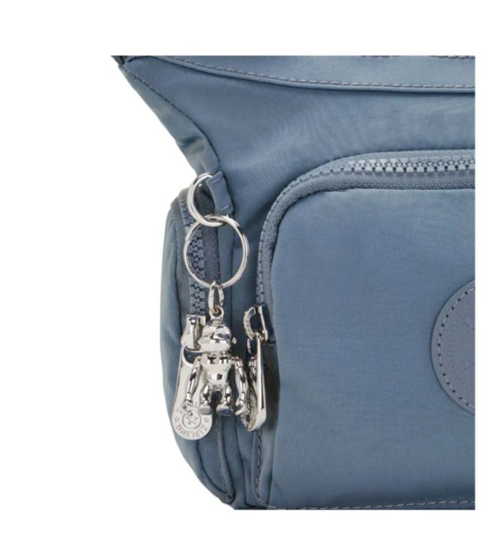 Mala tiracolo kipling azul Nova
