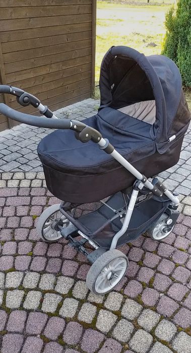 Wózek 2 w 1, gondola spacerówka, parasol, śpiwór ,folia, dużo dodatków