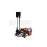 Rozdzielacz hydrauliczny 2 sekcyjny 40l +pływająca