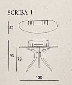 Secretária/escrivaninha design italiano marca "Porada"