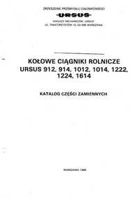 Katalog części URSUS 912, 914, 1012, 1014, 1224, 1614,