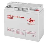 Акумулятор гелевий LogicPower LPM-GL 12V - 20 Ah АКБ GEL