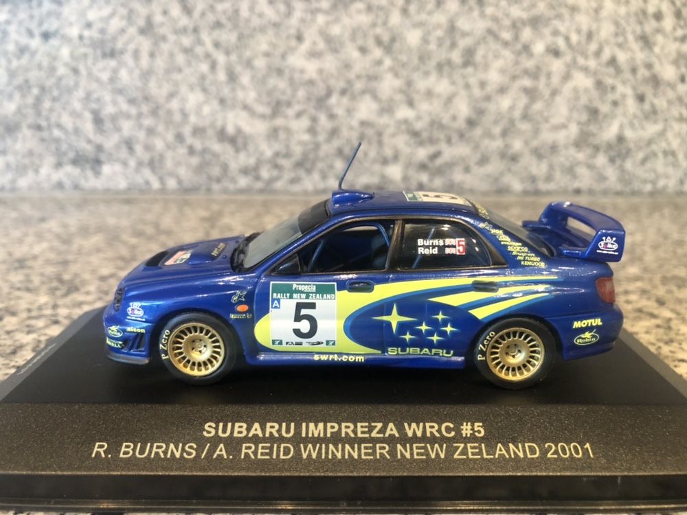 Subaru Impreza WRC #5/ Skala 1/43 R.Burns/ A.Reid