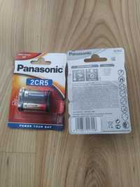 Baterie litowe Panasonic 2CR5 6V do aparatów fotograficznych sztuk 2