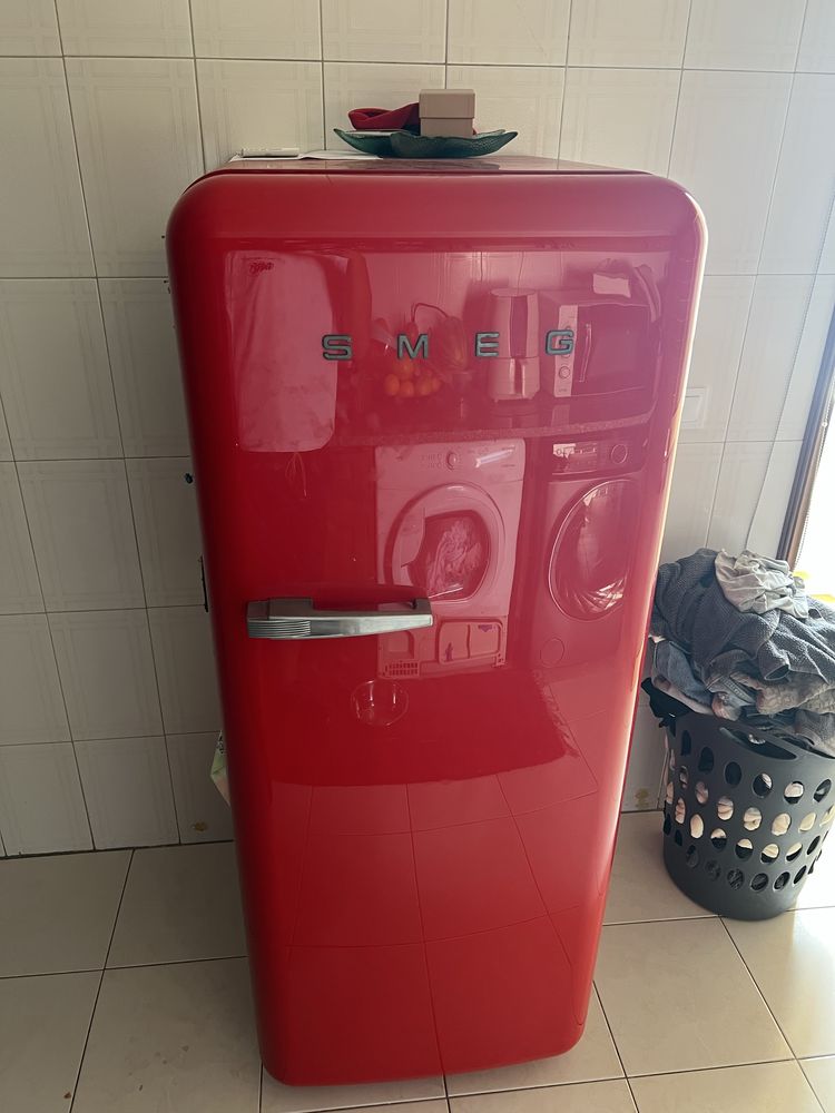 Frigorifico Smeg Vermelho