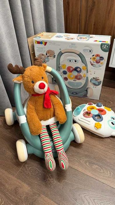 Навчально-ігровий центр Smoby Little 3-в-1 зі знімною панеллю