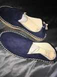 Espadryle luksusowe nowe 39 granatowe