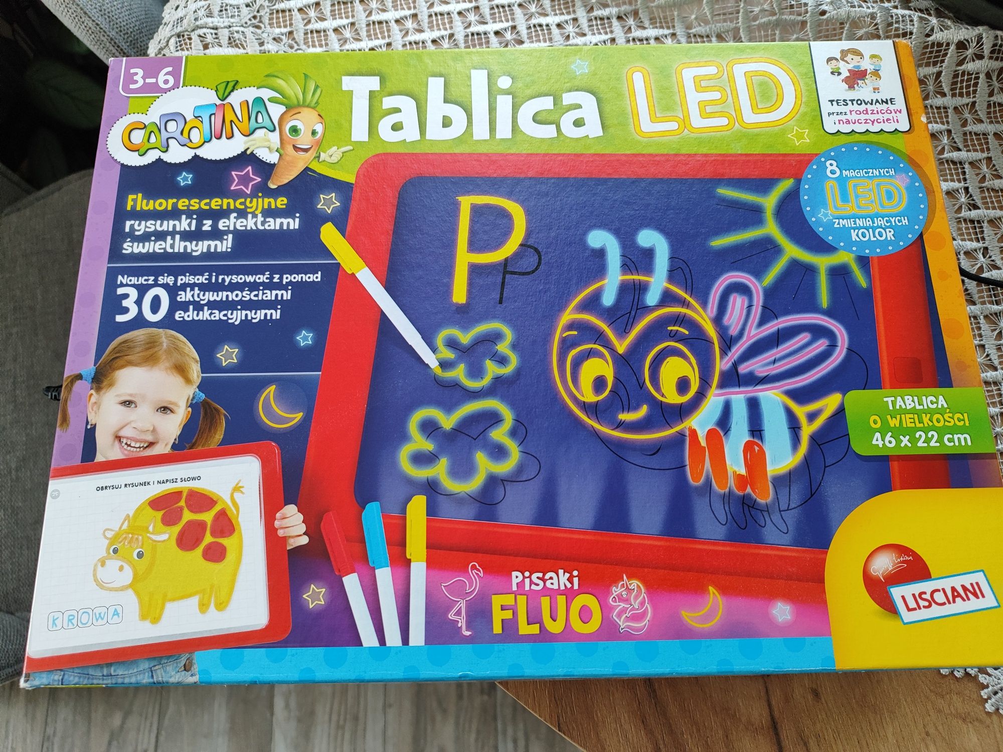 Tablica LED to rysowania