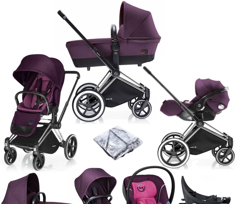 Только до завтра 10600!Коляска Cybex Priam 2в1 + аксессуары