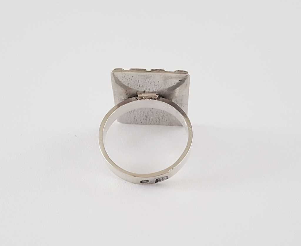 Srebrny pierścionek ORNO  z lat 1963 / 86