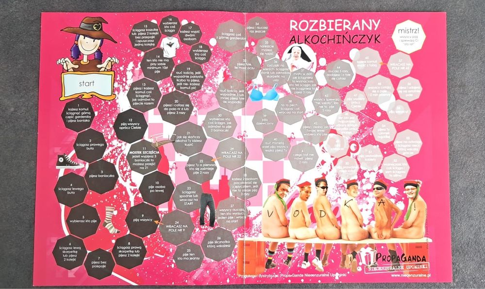 Gra na wieczór, ruletka, alko-chińczyk
