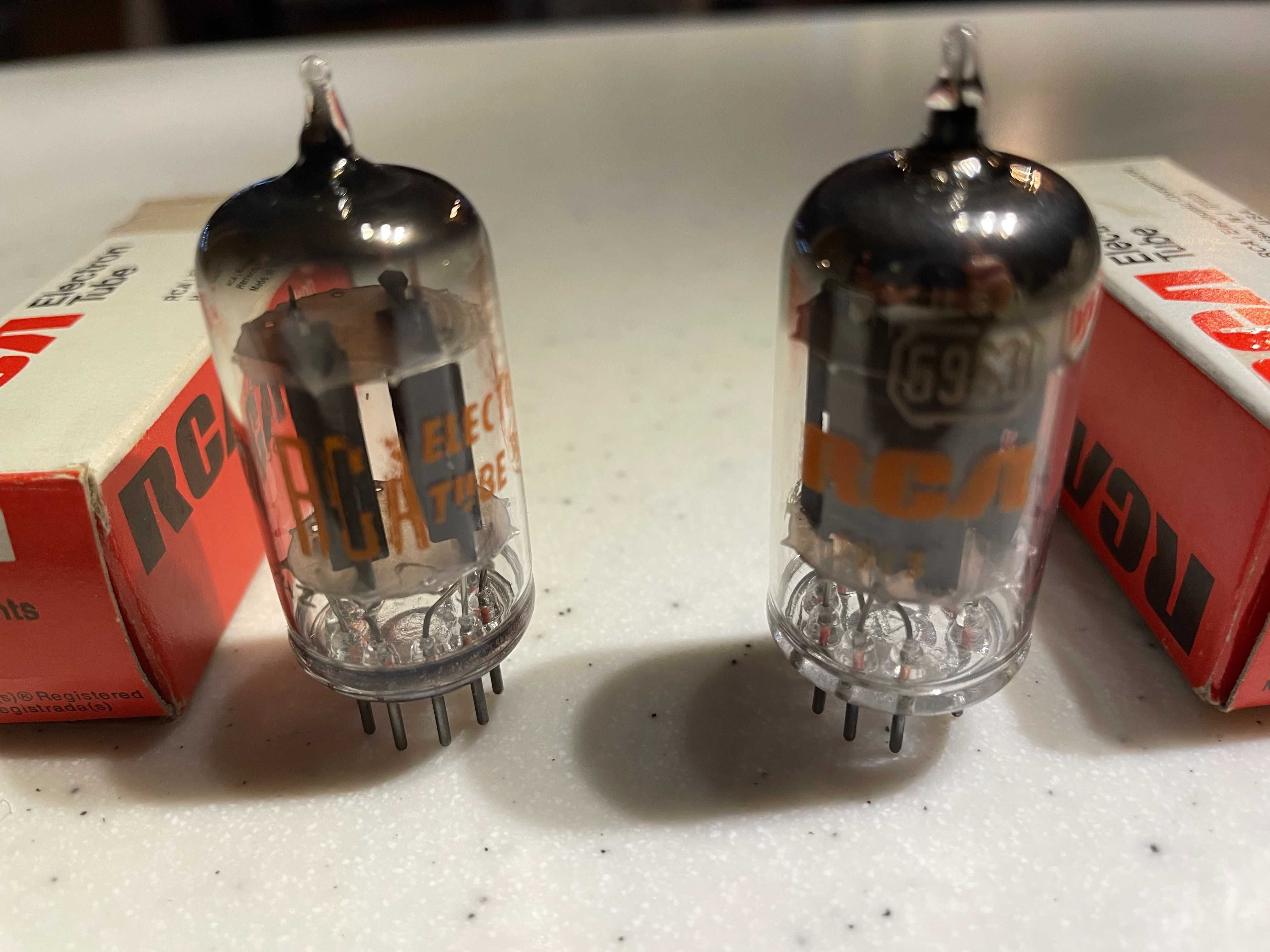 Lampy elektronowe ECC82 RCA