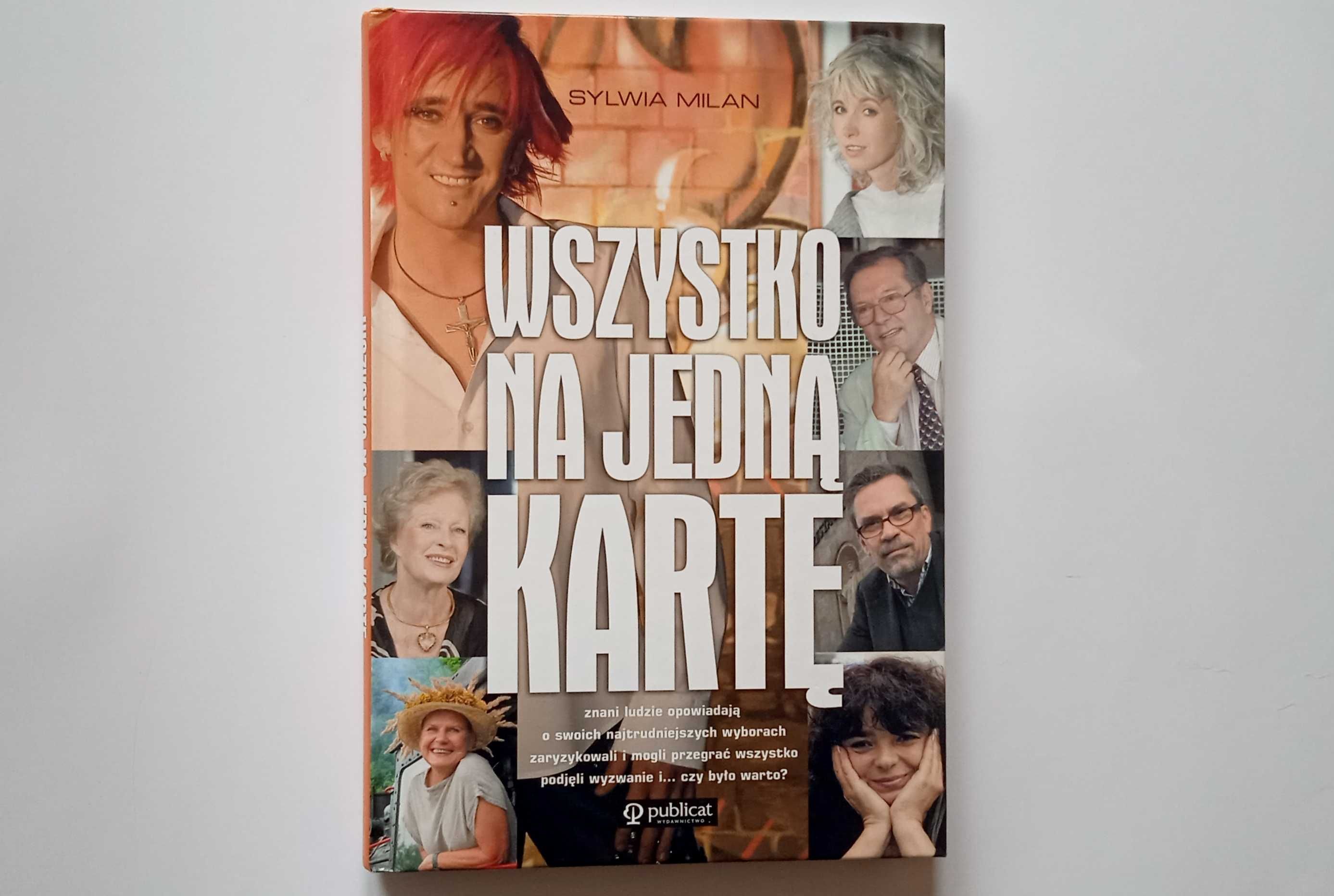 książka "Wszystko na jedną kartę" Sylwia Milan