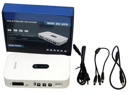 Міні упс ДБЖ (павербанк),безперебійне живлення роутера 10400mah