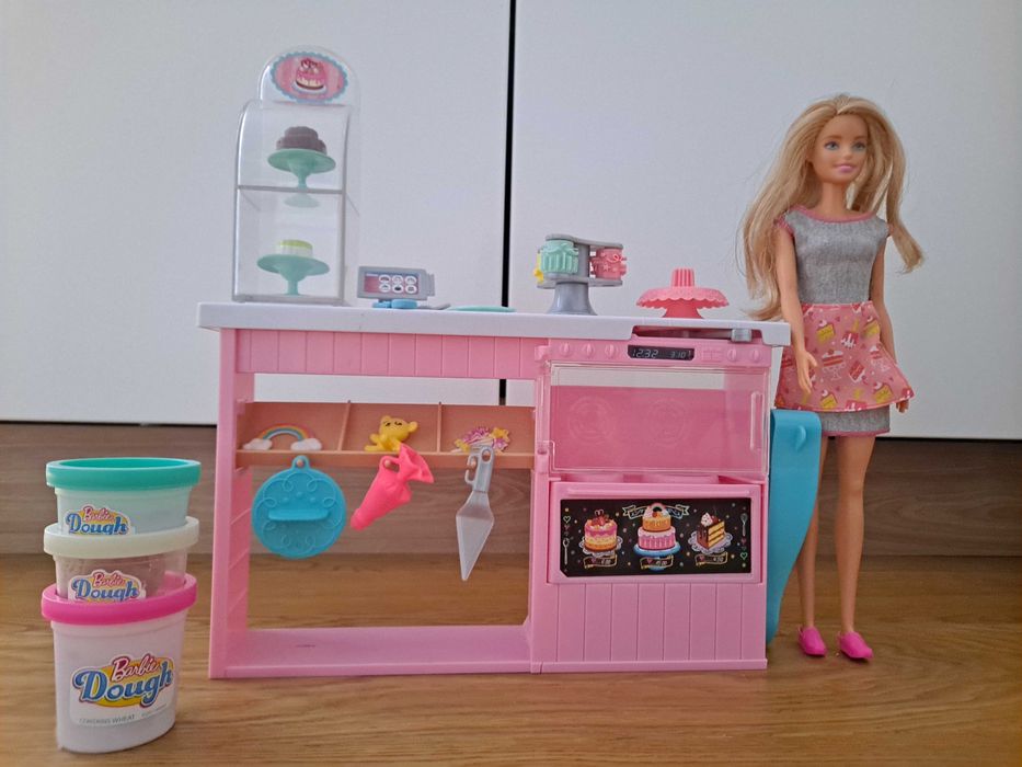 Barbie cukiernia z lalką