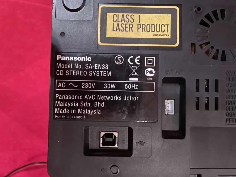 Стереосистема Panasonic SA-EN38