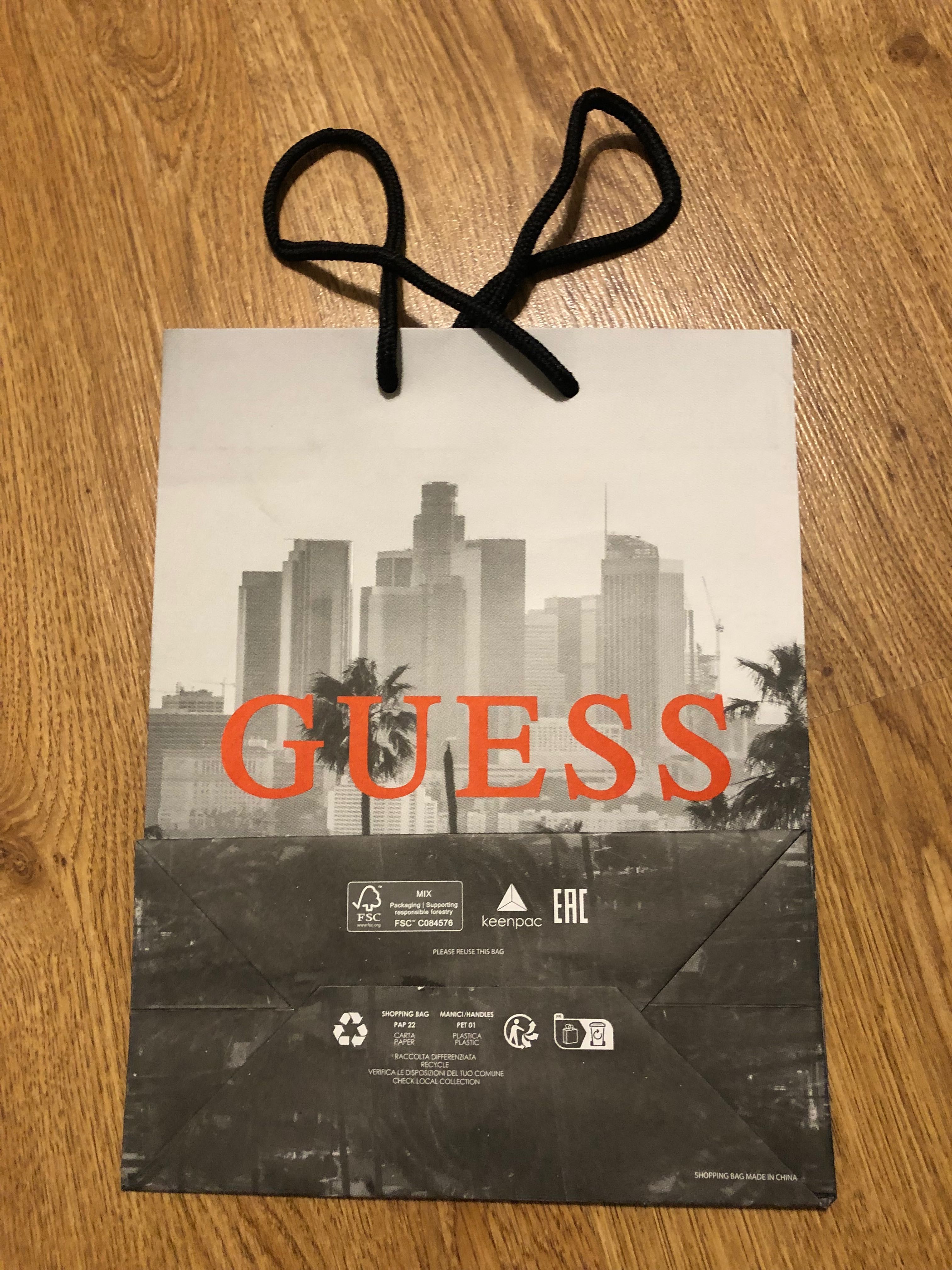 Torebka guess papierowa