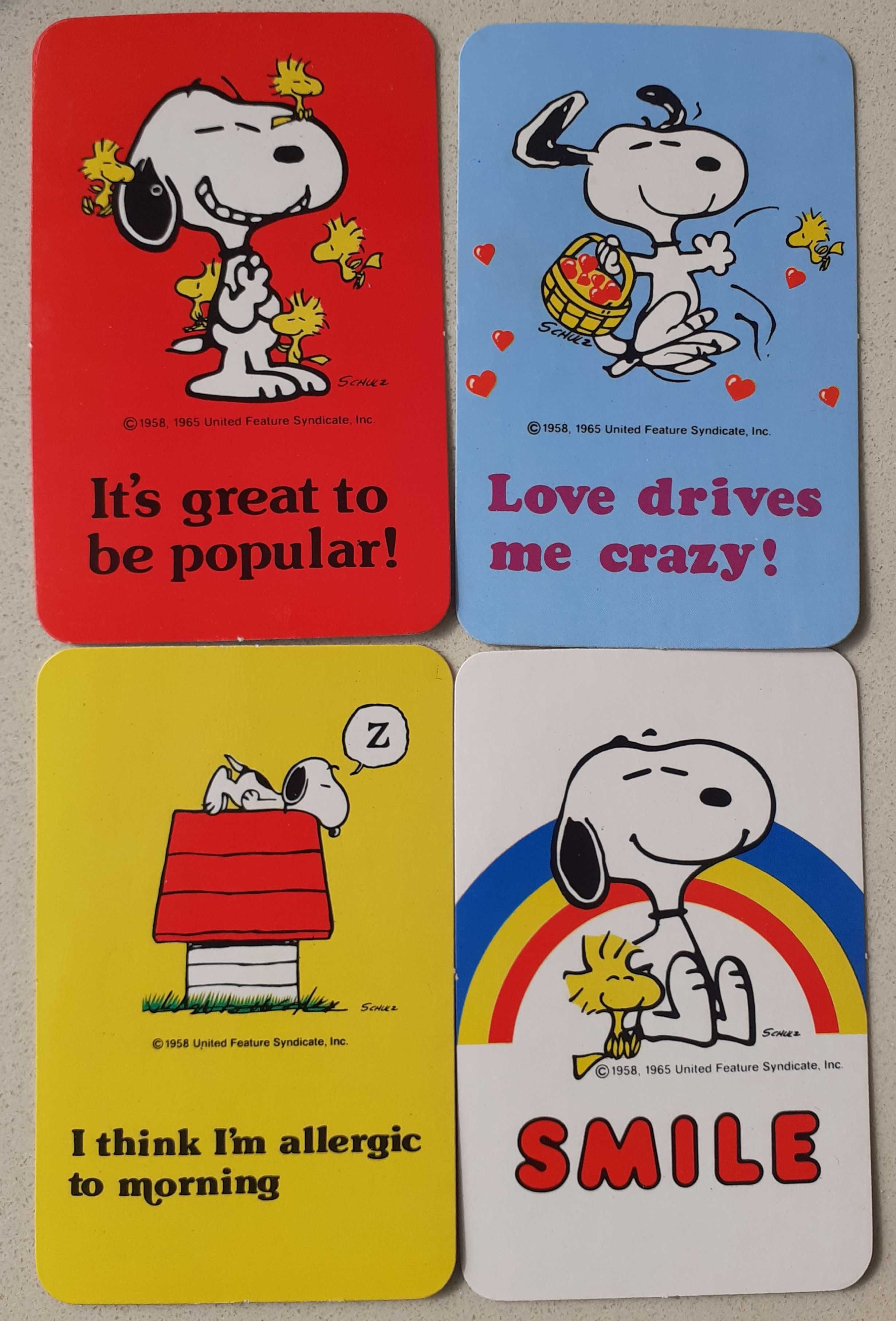 Calendários bolso - Snoopy