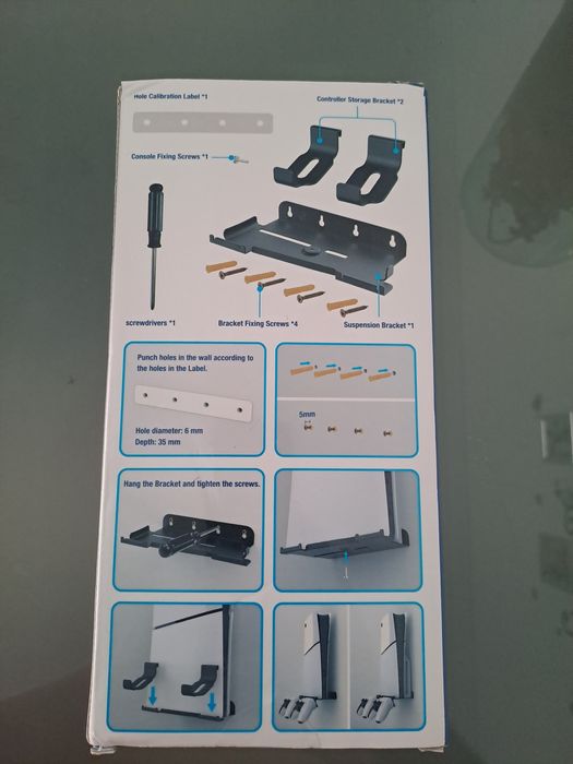 Suporte parede ps5 slim