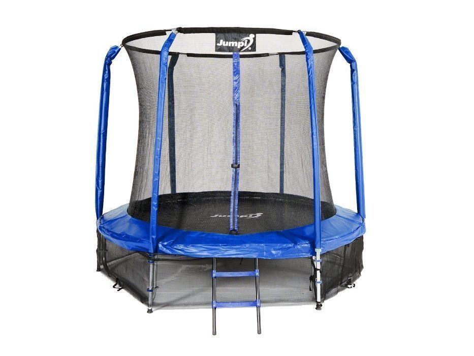 Trampolina Ogrodowa 244 cm / 8 FT Maxy Comfort Niebieska