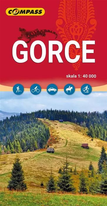 Mapa - Gorce 1:40 000. Wydawnictwo Compass