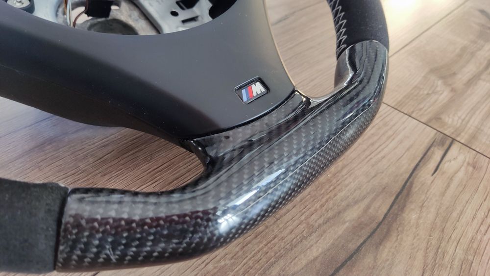 Kierownica carbon + alcantara BMW E90 E91 E92 E87 E88 E82