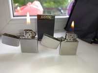 2 запальнички Зіппо, Zippo. Ціна за обидві.