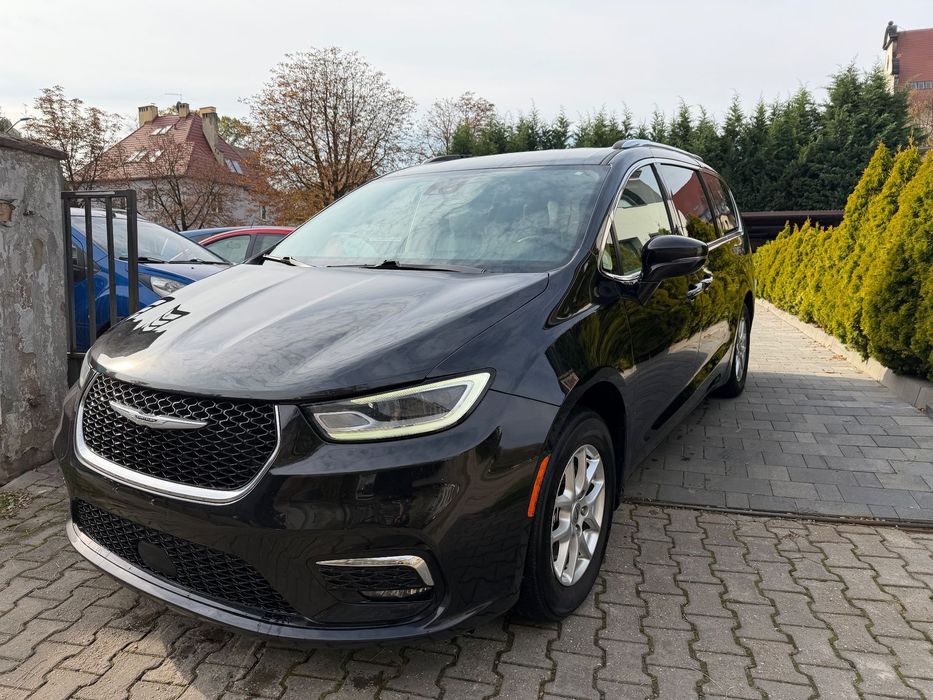 Chrysler Pacifica radar kamery małe uszkodzenie