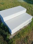 Sprzedam 6 szt. stopień schodowy głaski royal 100x40x15 standard biały