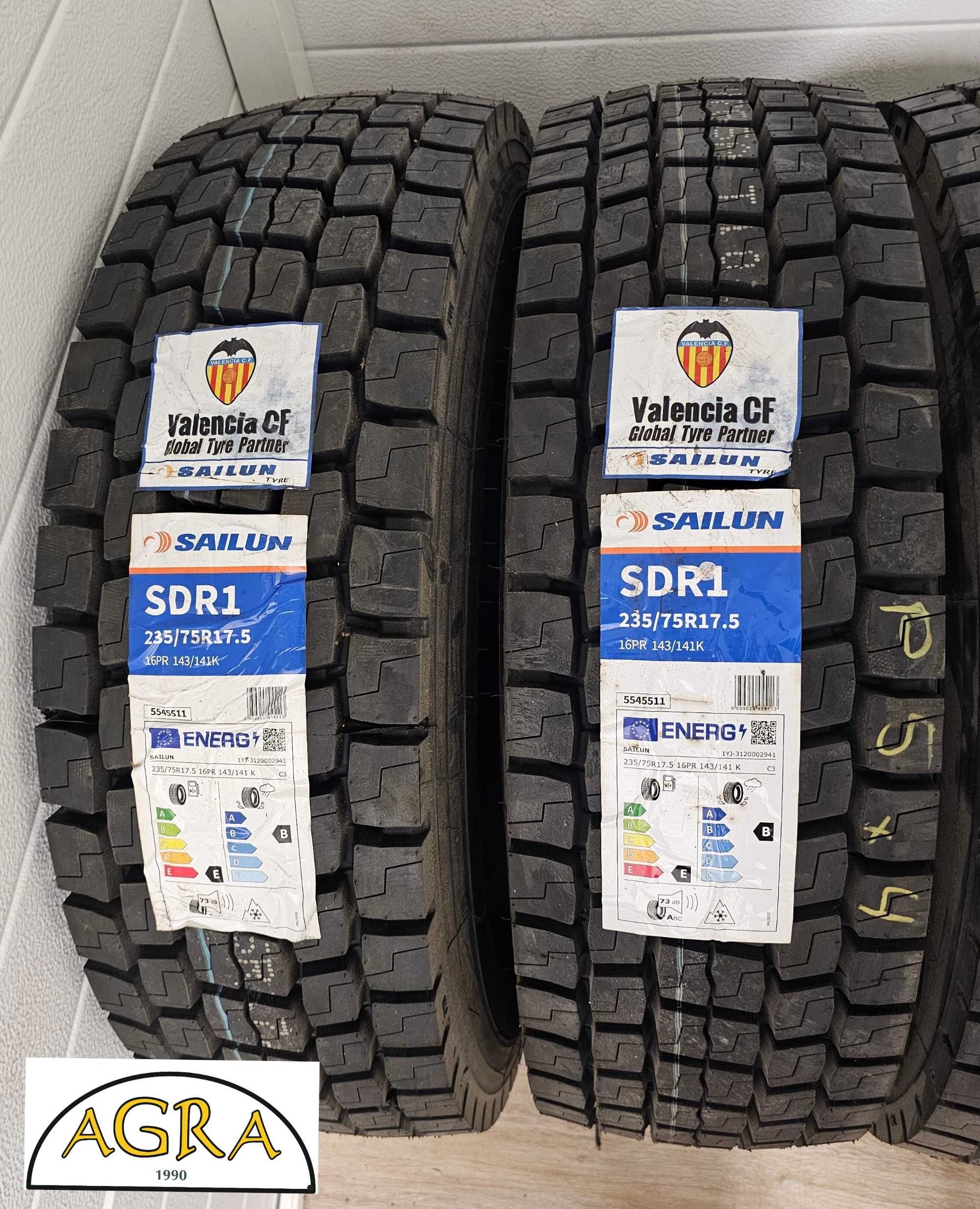 235/75R17.5 (640netto) SAILUN  SDR napęd opona napędowa opony MOCNA