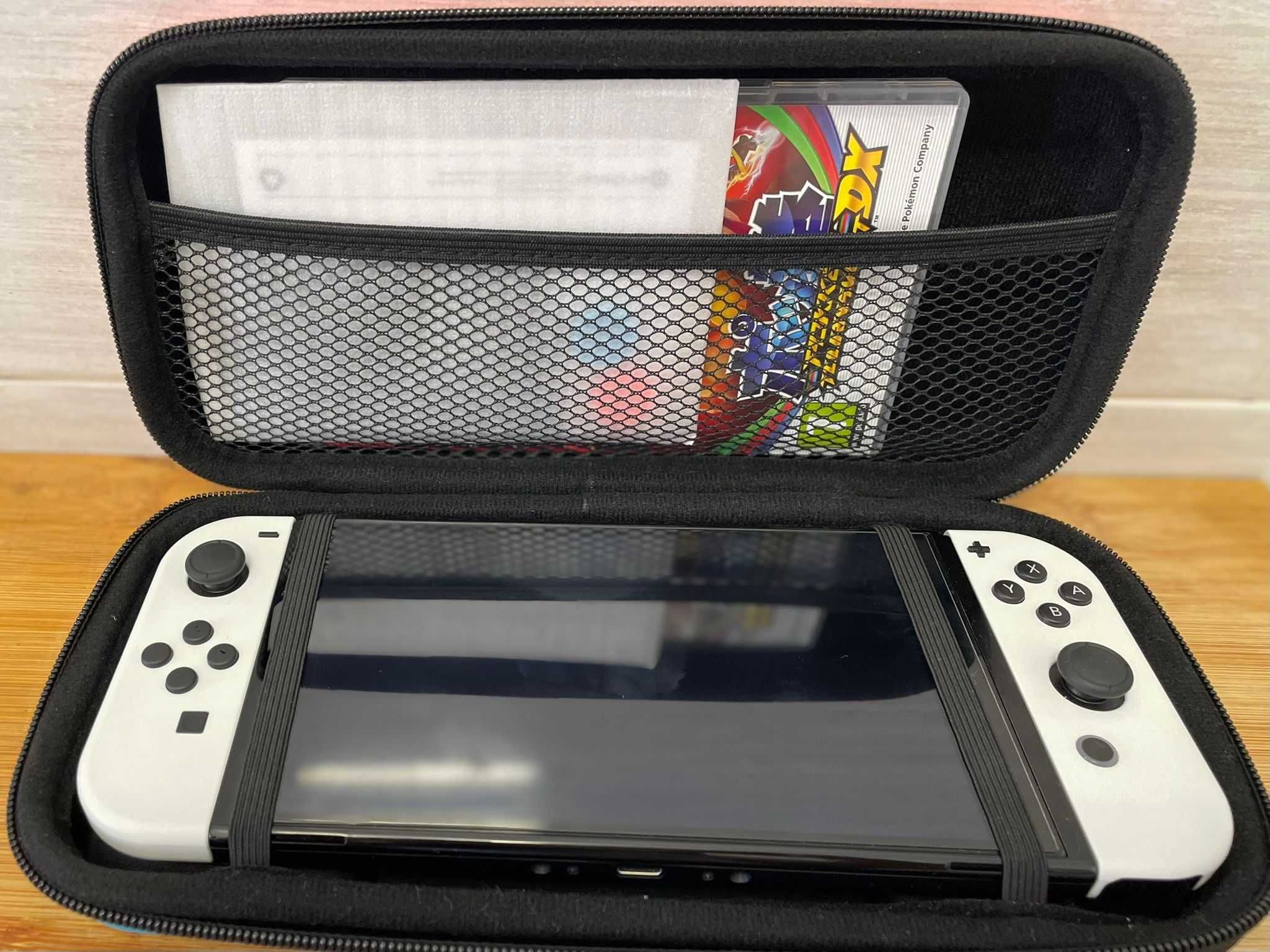 Nintendo Switch Oled + 2 Jogos + Bolsa