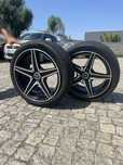 Vendo ou troco 4 jantes AMG original