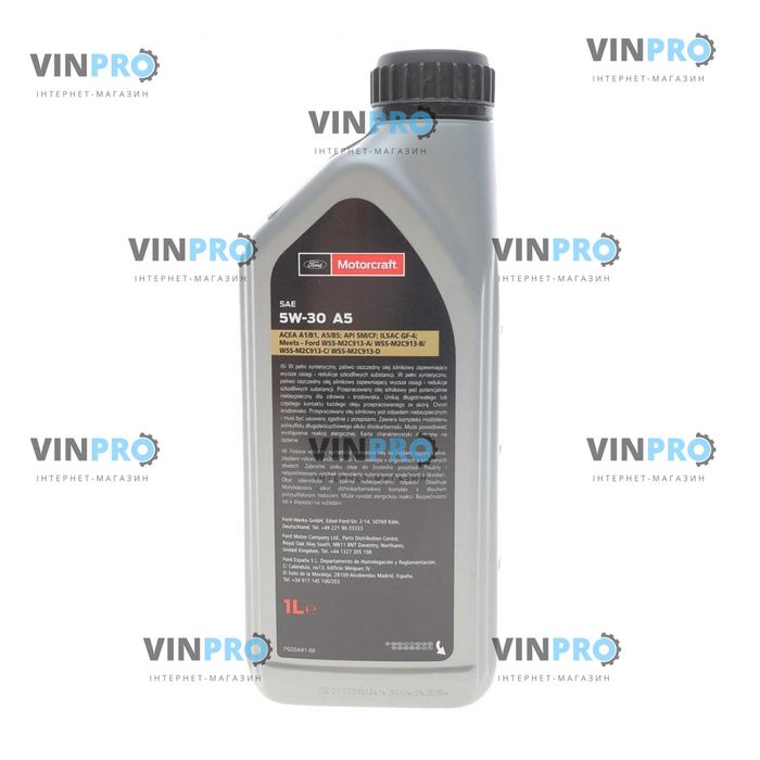Моторное масло, олива моторна Ford Motorcraft A5 5W-30, 1л
