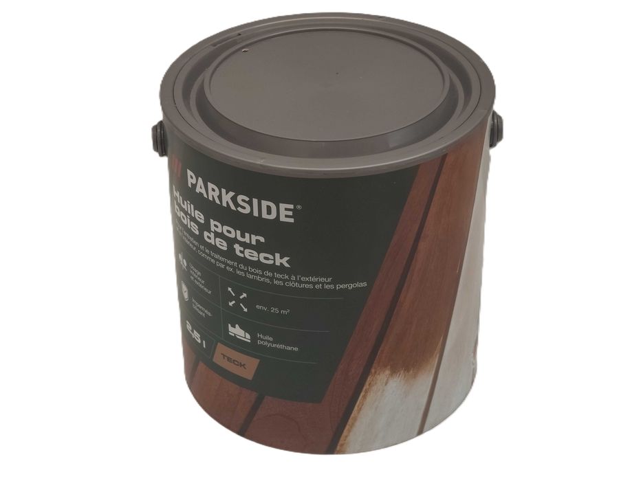 PARKSIDE olej  do pielęgnacji drewna  2,5 L drewno tekowe  TEAK