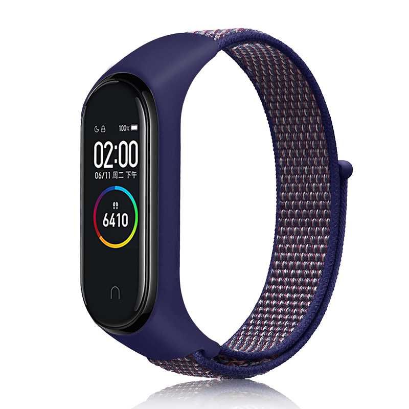 Opaska Pasek Nylon do Xiaomi band 4/5/6 Materiałowa Wiele Kolorów
