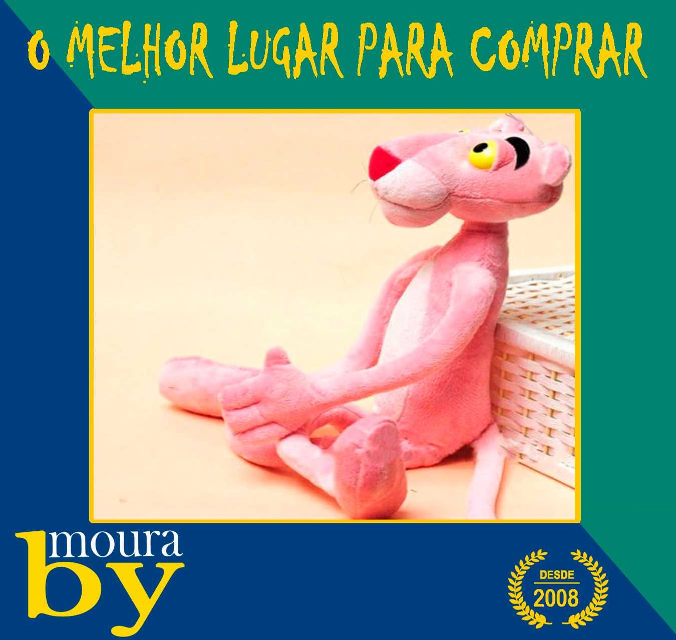 Peluche Pantera cor de rosa serie TV 40cm