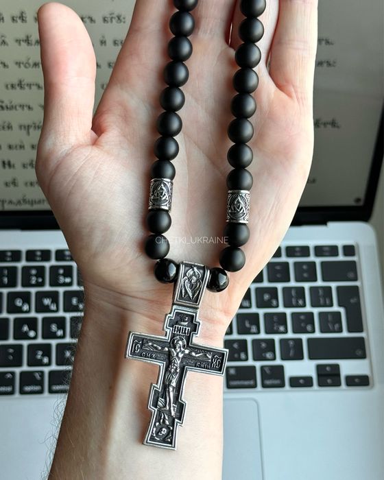 Чотки з хрестом в машину на дзеркало православний хрест в авто чотки