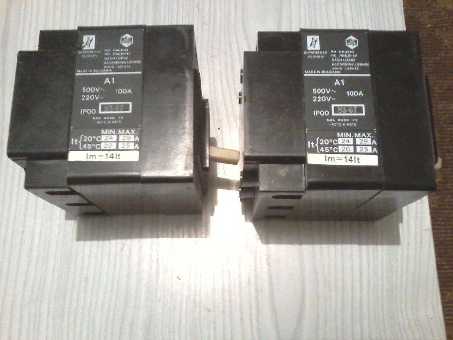 Rozłącznik wyłącznik Typu WIS 100A 500V